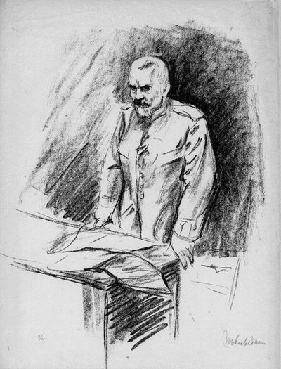 Reichskanzler von Bethmann Hollweg von Max Liebermann